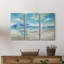 Serene Morning - 3 pièces, peinture sur toile tendue-419985528