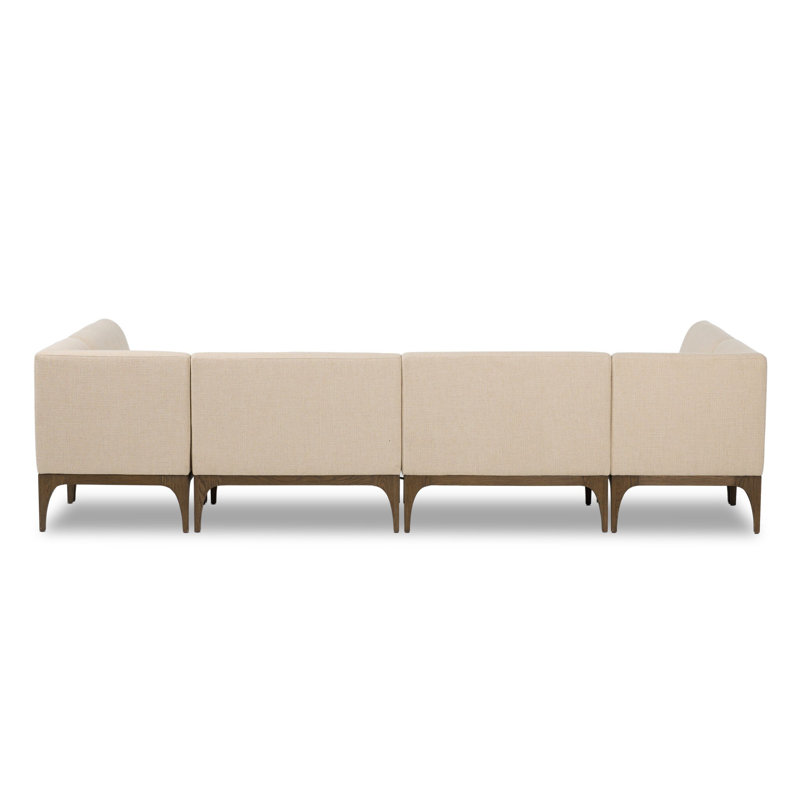 Ellington Sectional, 34.25"H x 137"W x 68.5"D