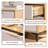3-Drawer Nightstand,Natural Oak/White,1 Pcs-2077547804