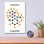 «Ketamine Molecule» par Epic Portfolio, art mural en verre acrylique-562338146