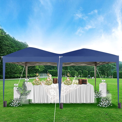 3m x 6m Metal Pop Up Gazebo