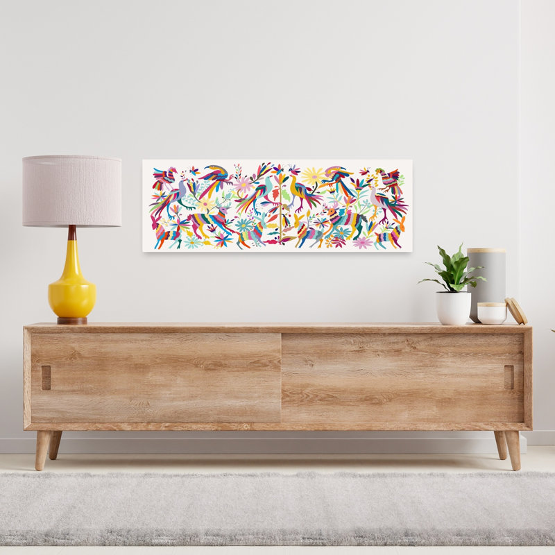 Art mural vibrant vibrant, H 12 po x l 36 po
