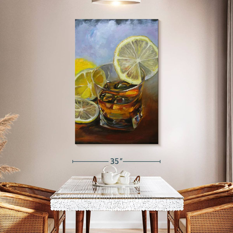 Yarlin Drink, 51" H x 34" W
