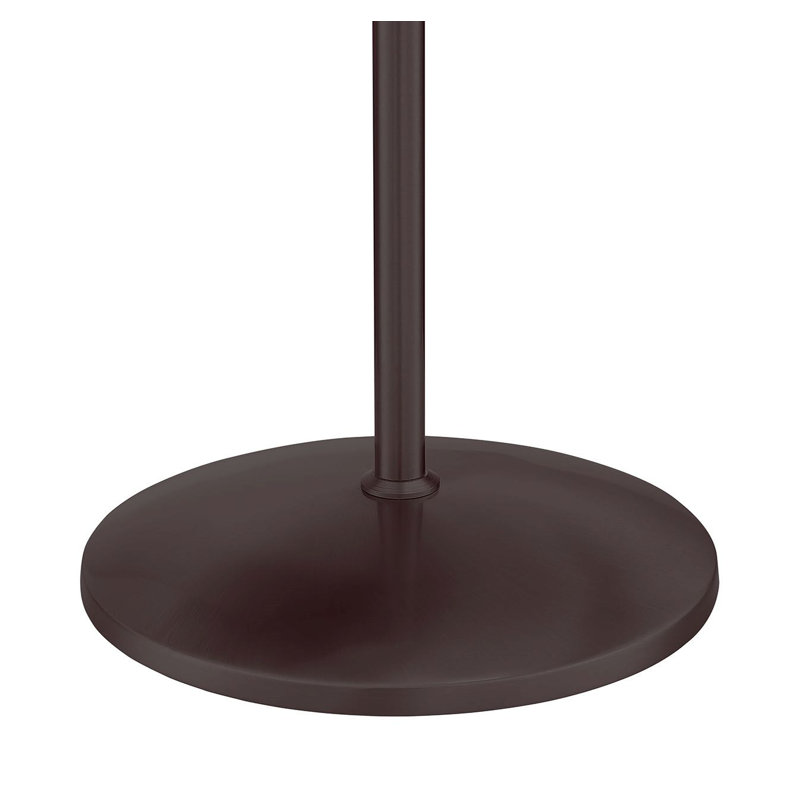 Lampe sur pied avec bras articulé 48 po del Millsap, Bronze