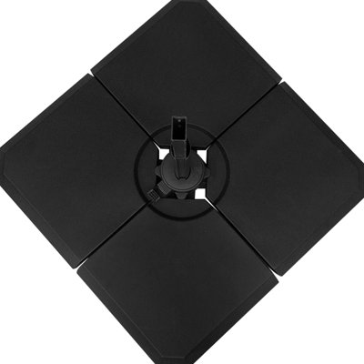 Heavy Duty Umbrella Stand Base Weight - 264 Lb Capacity, , Weather , Easy To Transport , Keeps Standing Steady In All Weathers