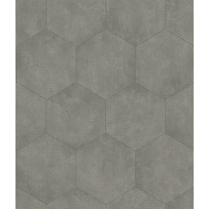 Curio Mineral Geometric Wallpaper Roll, Elephant