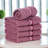 Collection de serviettes texturées 100% coton Mulaayam-108232742