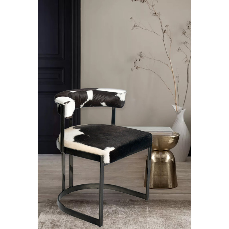 Chaise moderne en acier inoxydable noir et blanc, Noir, noir, noir, noir