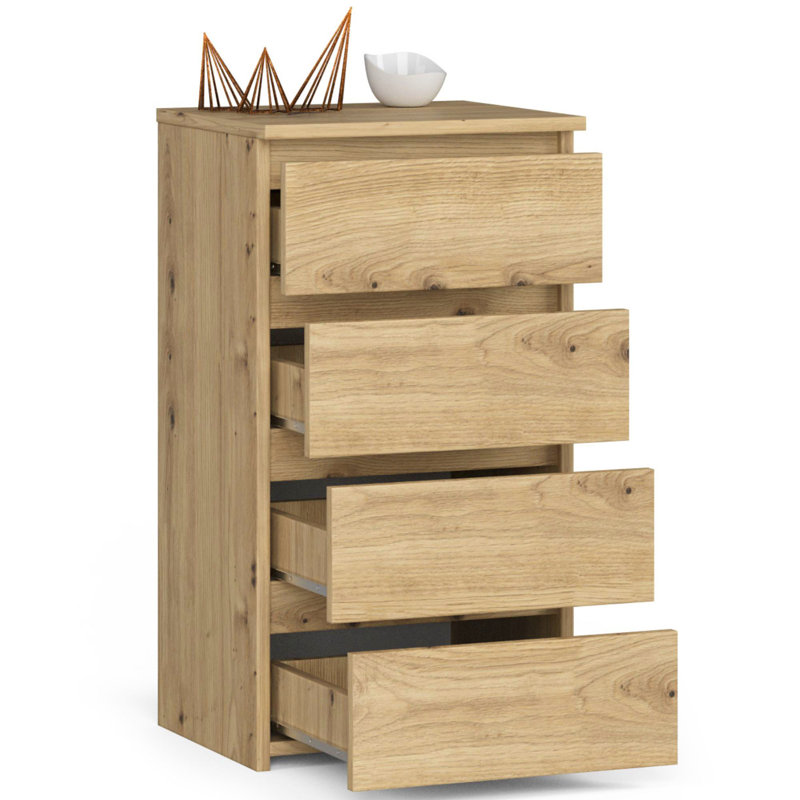 Eron Particle Board Rectangle Storage Unit Accent Chest