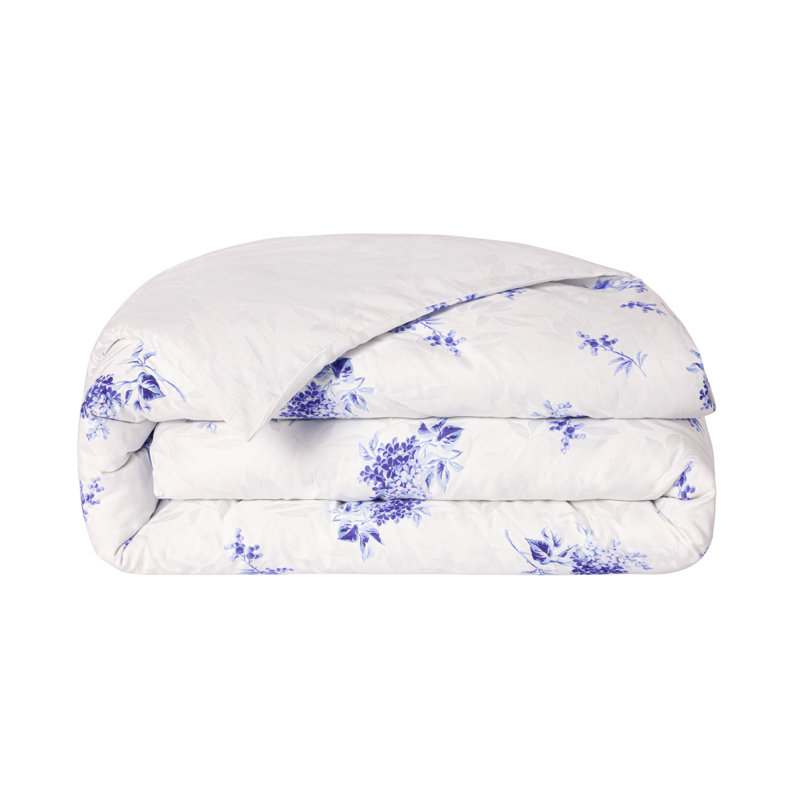 Cristal Queen duvet cover, White: Blue, Cristal, Queen