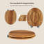 East Urban Home Premium Toilet Seat Toilet Seat With Soft Close, MDF Wood Core, Softclose Hinge, Antibacterial, Design Decor-489617090
