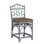 Chippendale Upholstered Counter Stool
