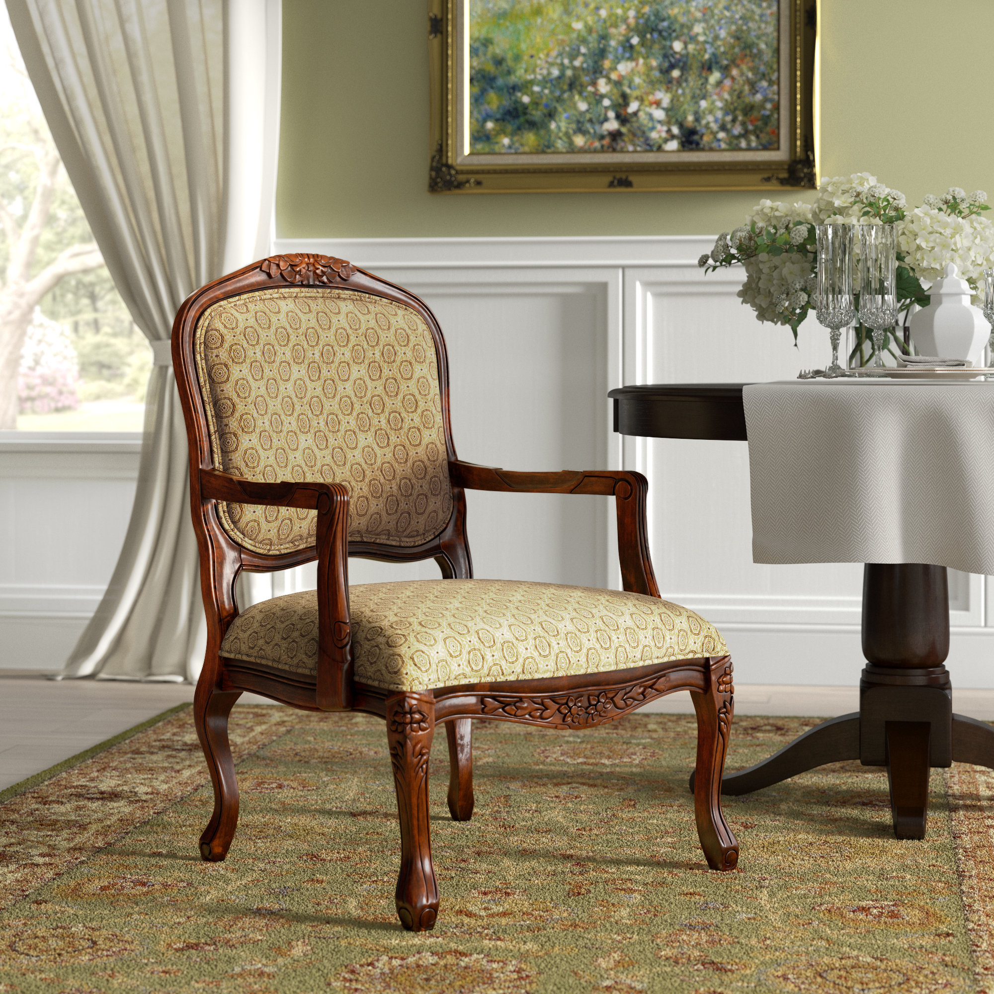 Carlisle upholstered armchair hot sale