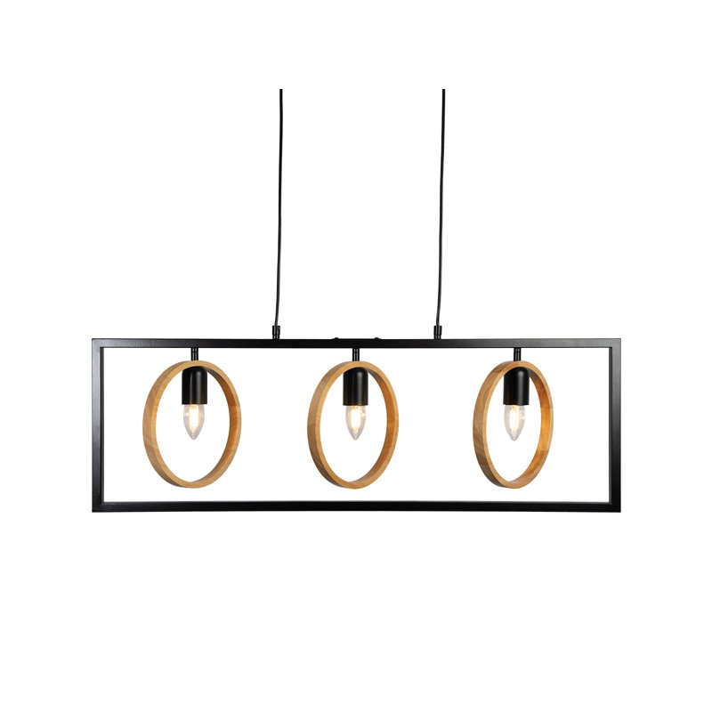 3 - Light Matte Black Pendant