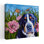 Chien et libellules