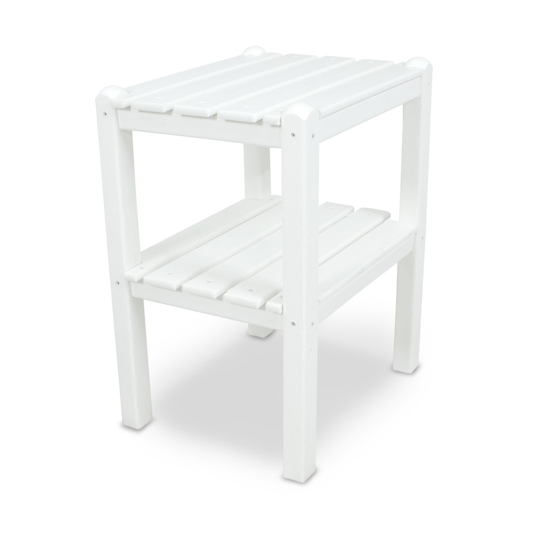 POLYWOOD Two Shelf Side Table POLYWOOD® 