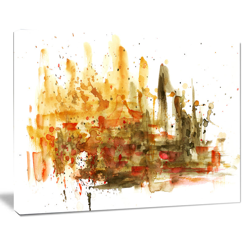 Impression sur toile tendue, H 30 po x l 40 po x P 1 po