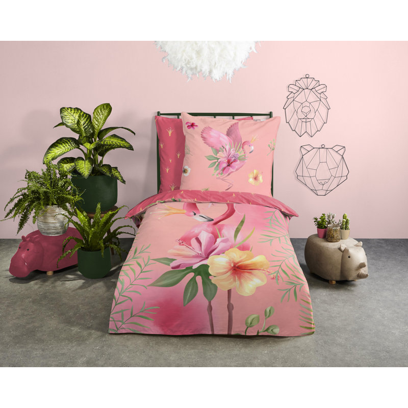 Floral Duvet Cover Set with Pillowcases