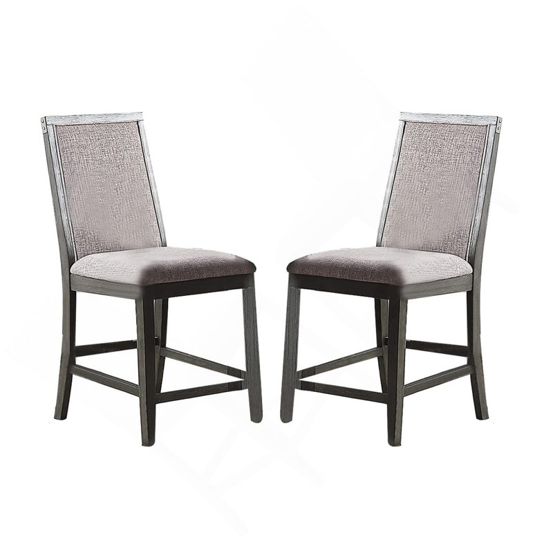 Ensemble de chaises de salle à manger gris moderne Modern