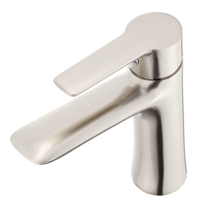 Round Single Hole Bathroom Faucet