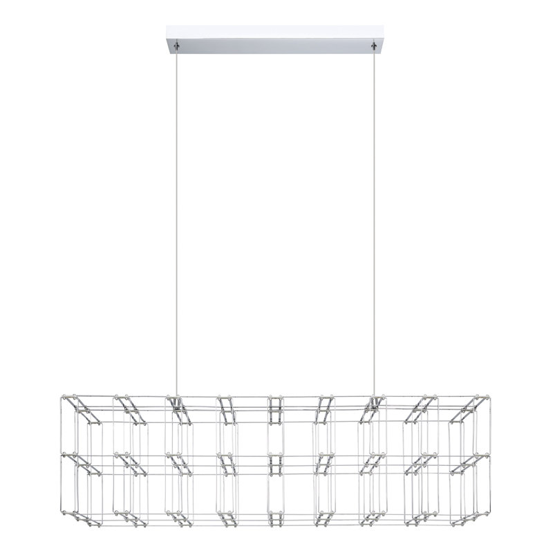 Tama 81-light Chrome LED Pendant Light
