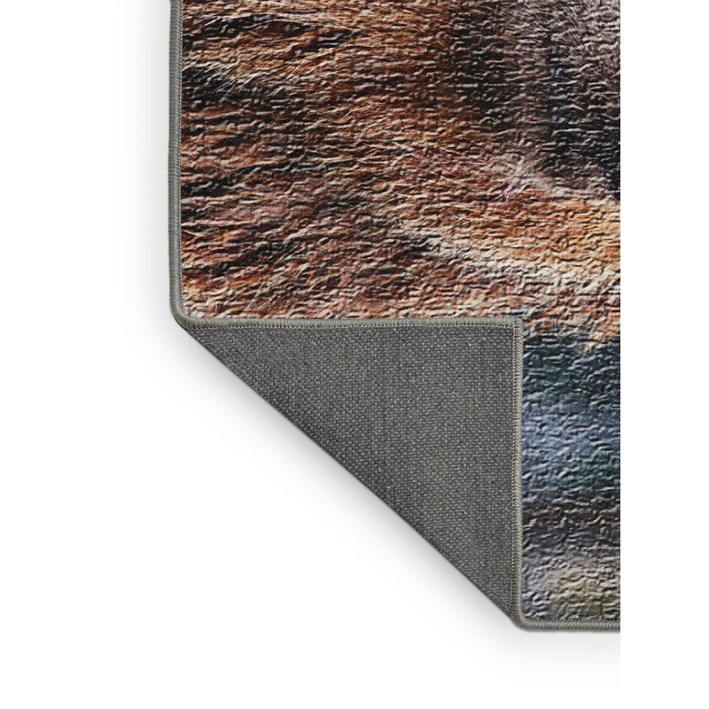 Tapis brun Bear2, Rectangle 4 pi x 6 pi