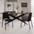 PU Leather Armless Dining Chair-117454273