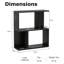 56cm H x 50cm W Standard Bookcase