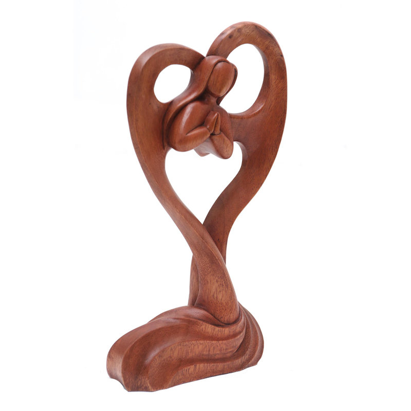 Statuette en bois Blessings On You