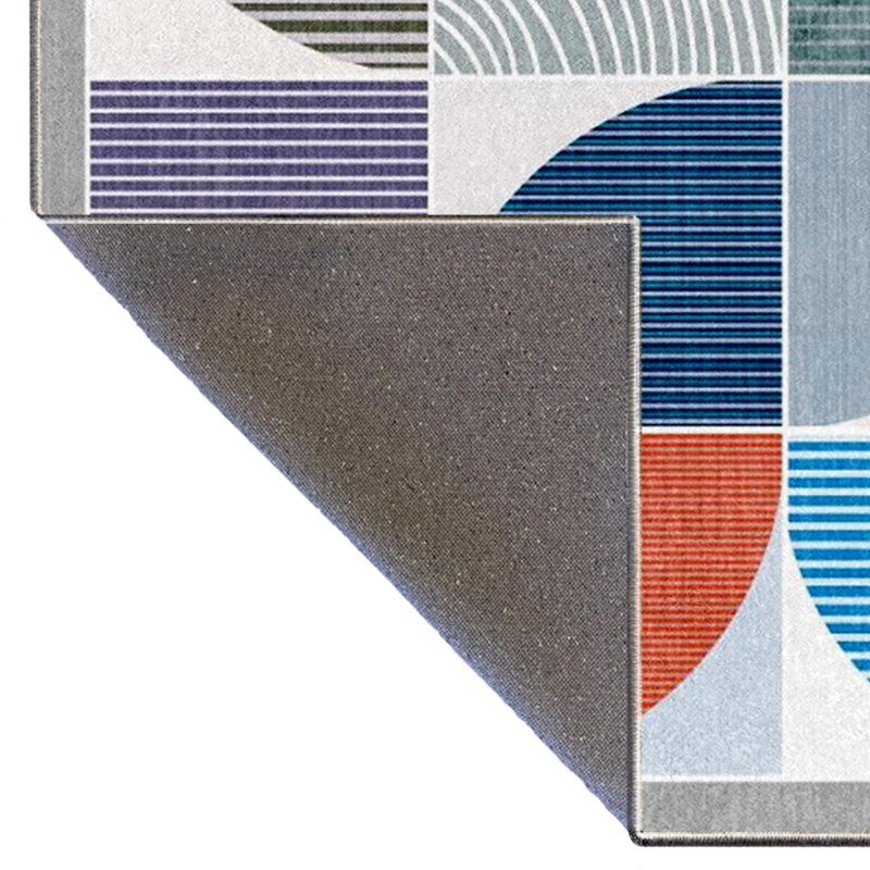 Tapis en coton Dayanara, Rectangle 2 pi 7 po x 3 pi 11 po