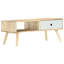 Underwood Solid Wood Four Leg Coffee Table with Storage