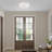 Flaire Fabric Semi Flush Mount-534525058-534525062