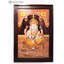 Panneau mural incrusté en bois 36 po Siddhivinayaka Ganesha