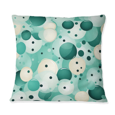 Polka Dots Throw Pillow