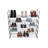 20 Pair Stackable Shoe Rack