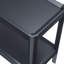 Table de chevet avec deux tablettes spacieuses-46514007