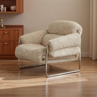 Chaise de loisir simple style Mid-Century.