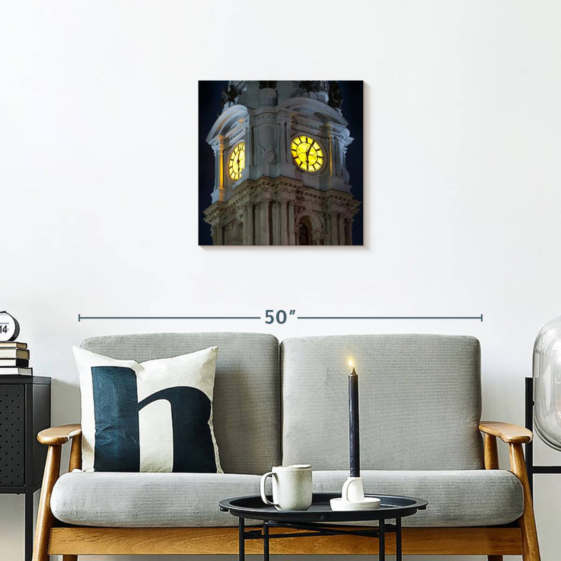 Tour de l'horloge Lilie Philadelphia, H 20 po x l 20 po