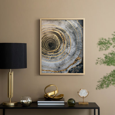 ABSTRACT Series CCLXXI Framed Print - Solid Wood