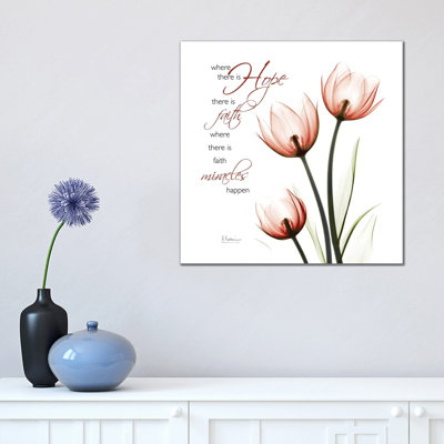 Where There Is Hope by Albert Koetsier - Wrapped Canvas Print