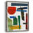 Colorful Shapes II Framed Print - Solid Wood-605635569