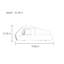 Méridienne moderne en cuir synthétique-101178587-101178588