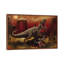 T-Rex Defeating A Spinosaurus Dinosaur In Battle by Aram Papazyan - Print on Canvas-420169936-420165894