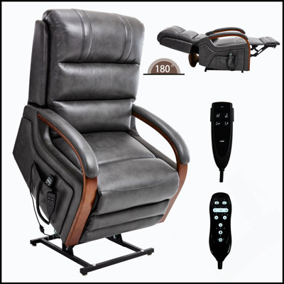 Fauteuil inclinable électrique Powerair Leatherair