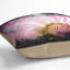 Daisy Flower Paint Splash Cushion with Filling-56940055-56940058
