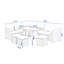Esteven 9 Seater Rattan Corner Sofa Set-526906181-526906182