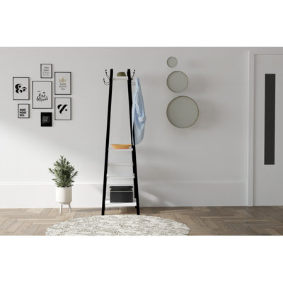 Porte-manteaux avec rangement