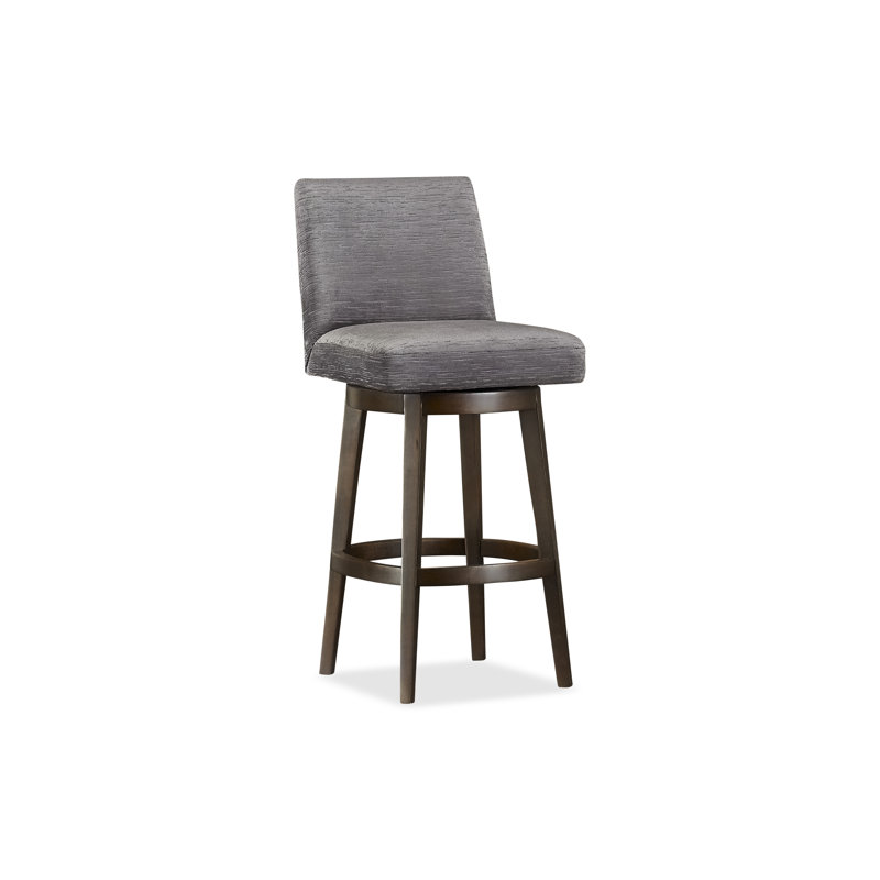 Upholstered Stool with Solid Wood Frame, 61804-87