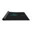 Tapis vert/noir à motifs-425403331