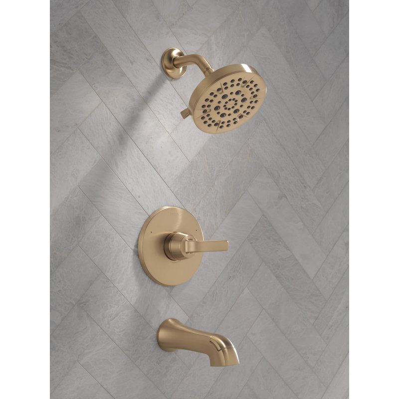 Monitor 14 Series Tub & Shower Trim, Champagne Bronze